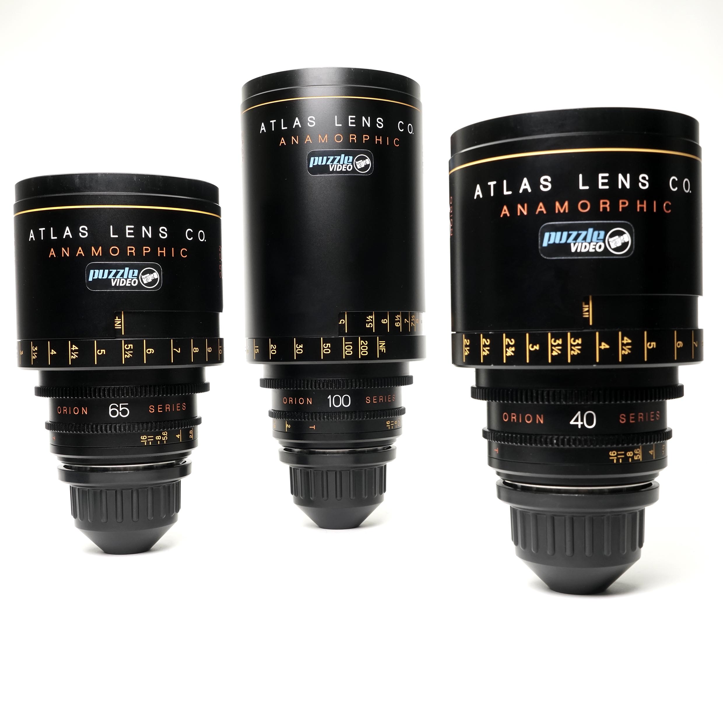 SERIE D'OBJECTIFS ANARMORPHIQUES ATLAS ORION
