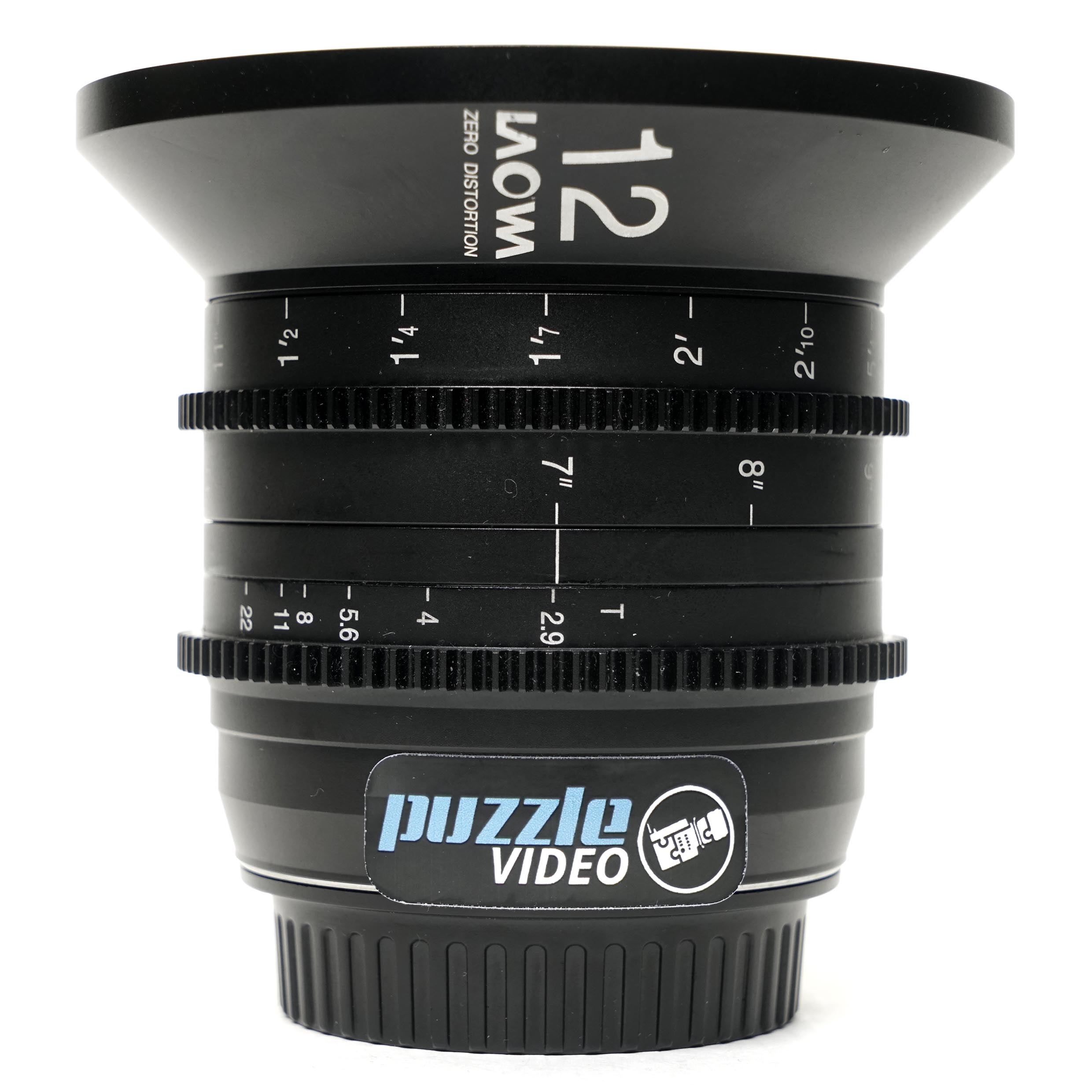 Laowa 12mm Zero-D T2.9 - (Ø114mm)