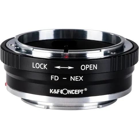 Adaptateur Objectif FD Canon sur Sony E