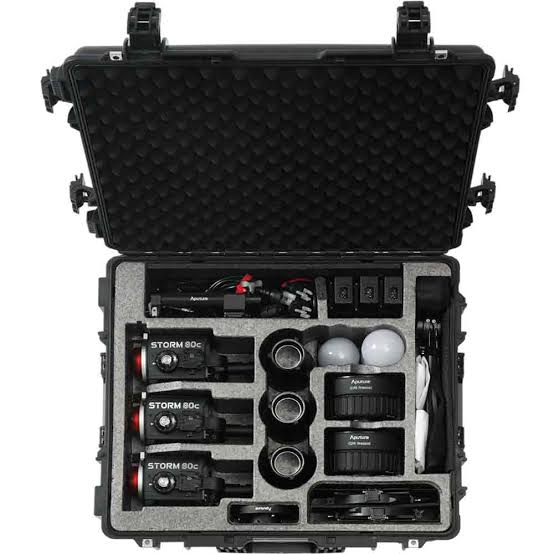 KIT 3x STORM 80C APUTURE