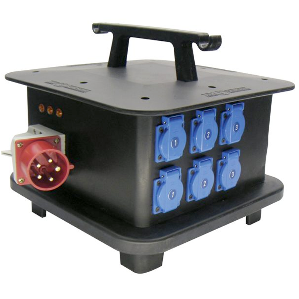 COFFRET DE DISTRIBUTION 32A TRIPHASE