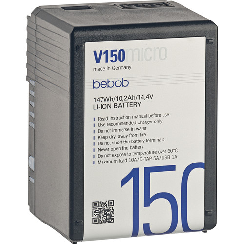 Batterie V-Lock BEBOB MICRO 150Wh