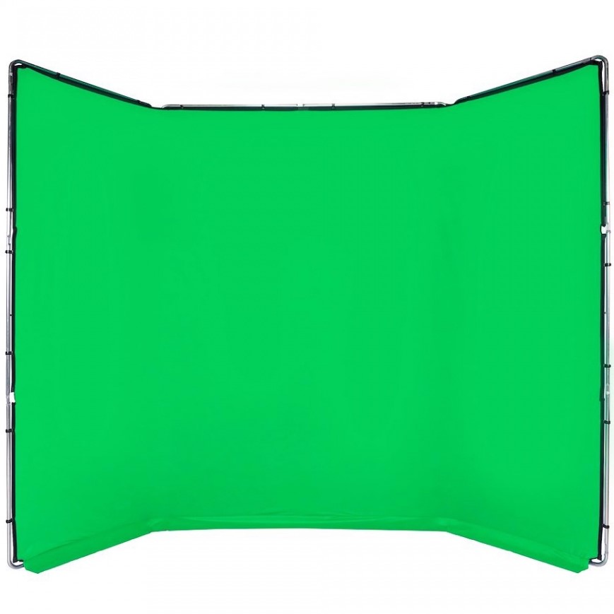 Fond vert panoramique 4x2,3m